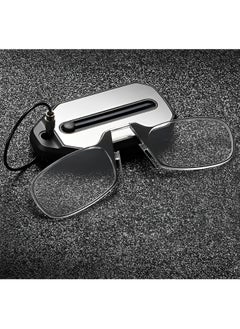 REOCLE Folding Reading Glasses with Blue Light Blocking & Anti UV Glare Foldable Computer Spring Hinge Readers for Women Man  - Image 2