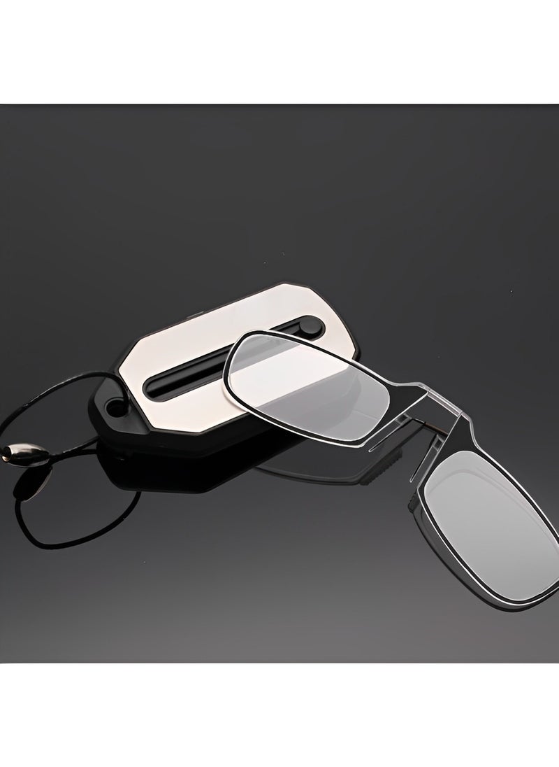 REOCLE - Folding Reading Glasses with Blue Light Blocking & Anti UV Glare Foldable Computer Spring Hinge Readers for Women Man - Image 1