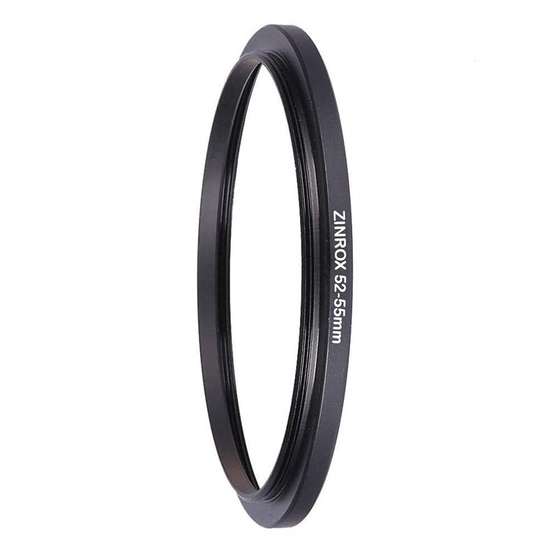 ZINROX® 52-55mm Step Up Lens Filter Adapter Ring, Set of 1 Piece - Size : 52mm to 55mm Stepping Ring - Image 2
