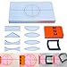 EXBEPE Physics Optics Experiment Set Prisms Convex Lens Triple Laser Refraction School Light Refraction Reflection Learning Educational Science Kits - Image 2