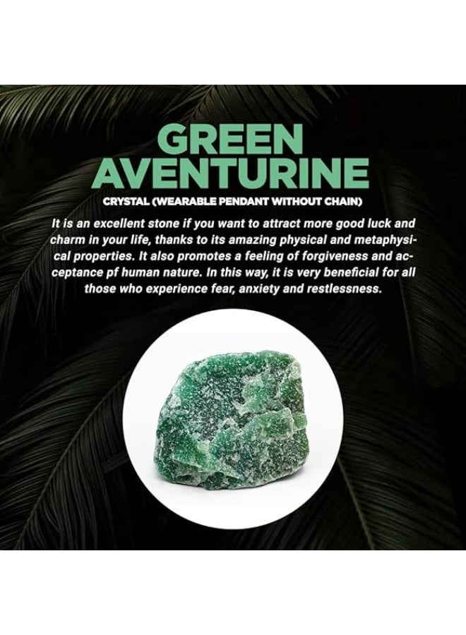 Studd Muffyn | Green Aventurine Crystal (Wearable Pendant without chain) - Image 3
