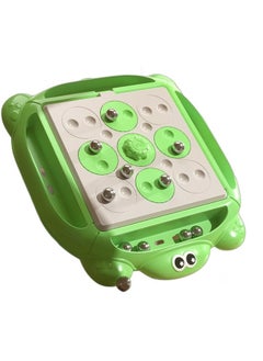 Magnetic Rotating Magnetic Induction Chess Green Parent Child Interaction Magnetic Chess Game Set Magnetic Stones Game Parent-Child Interactive Desktop Game Toys  Magnetic  Battle Chess  1 to 4 Players  - Image 4