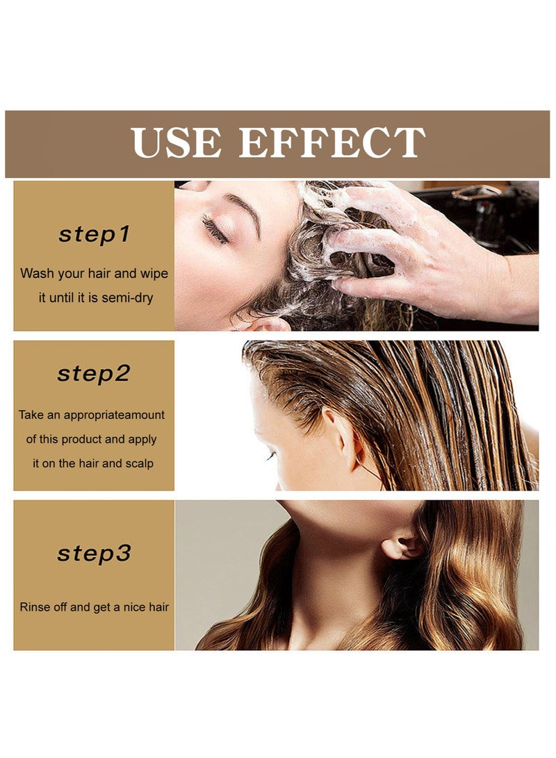 Lanthome BATANA OIL Conditioner Moisturizing and Repairing Hair Roots, Strengthening Hair Conditioner, Smoothing and Dense Hair Serum - Image 3