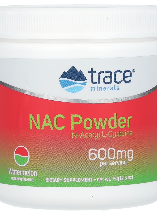 Trace Minerals NAC Powder Watermelon 2.6 oz (75 g)