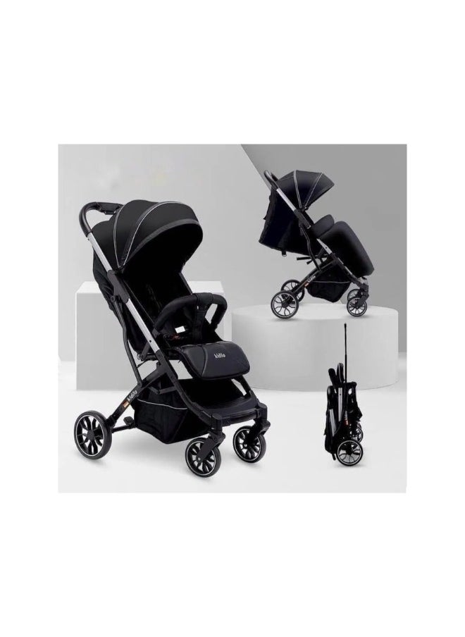 Kidilo kidilo Travel and Hiking Stroller ( Stroller weight 7.8 KG ) K20 BLACK  - Image 1