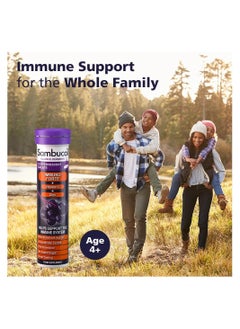 Sambucol Vitamin C Tablets Effervescent Immuno Forte and Zinc 15'S Pack Of 2  - Image 2