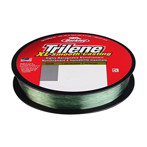 Berkley Trilene® XL®, Low-Vis Green, 17lb | 7.7kg, 300yd | 274m Monofilament Fishing Line, Suitable for Freshwater Environments - Image 5