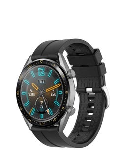 Generic 22MMSilicone Bands 22MM Strap For Samsung galaxy watch3 45mm/galaxy 46mm/Gear S3/Huawei watch GT3 46MM/GT2E/GT2 Pro/GT GT2 46MM/Honor Magic Watch2 46mm/Amazfit GTR 2/2e/3/4  - Image 1