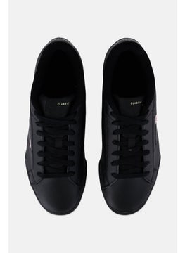 Reebok Men NPC II Lace Up Tennis Shoes, Black  - Image 3