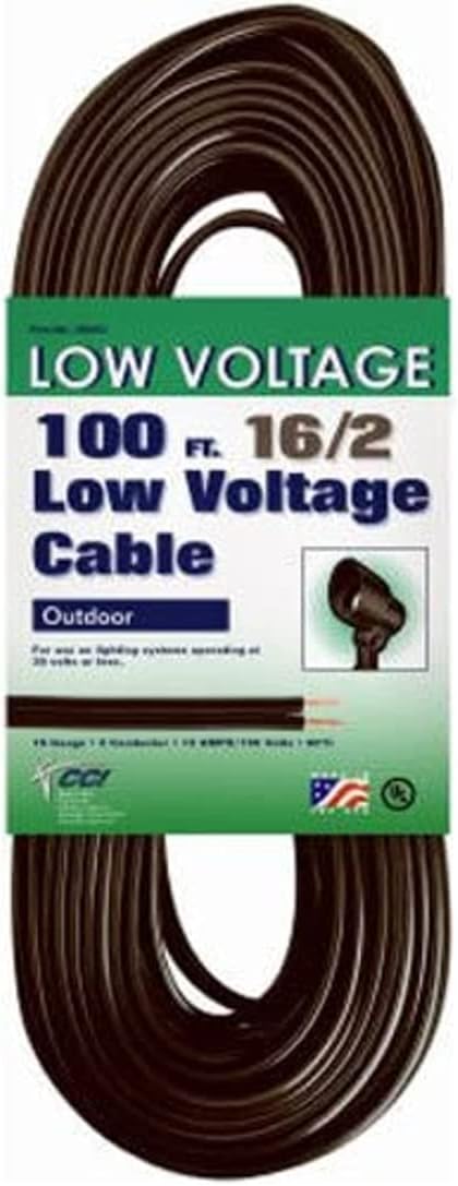 Woods Coleman Cable 095021008 162 Low Voltage Lighting Cable 100Feet