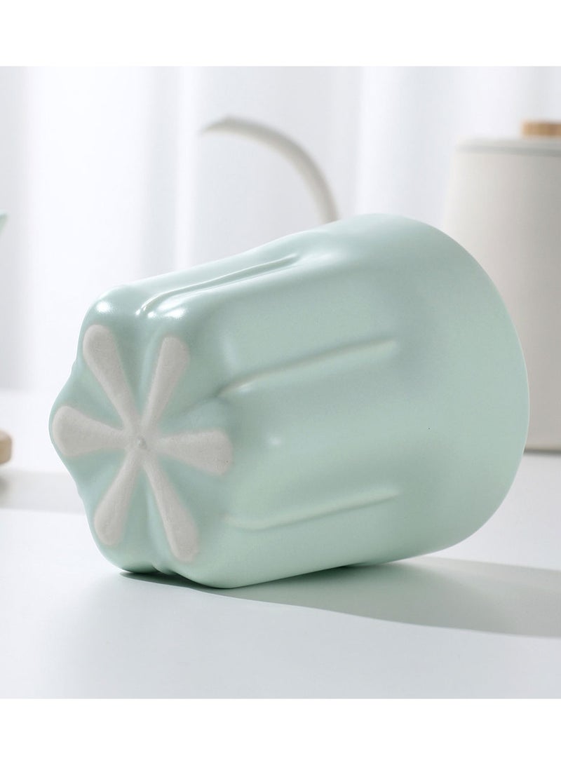 ميبرو طقم كوب و قمع تقطير سيراميك صغير مناسب لفلاتر 01 و 00 و155مم لون اخضر - Image 5