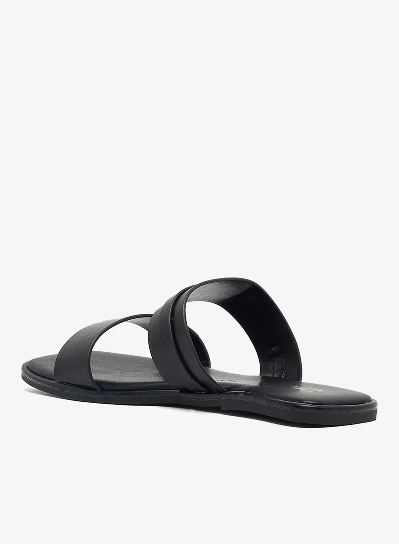 ELLA Double Strap Flat Sandal