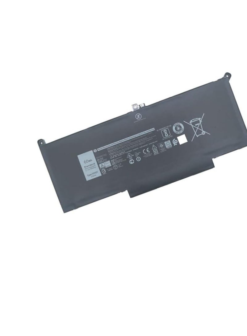 Terabyte بطارية لابتوب Dj1J0 Pgfx4 لجهاز Dell Latitude 12 7480 7490 7280 E7280 7290 E7290 13 E7380 E7390 7380 7390 14 E7480 E7490 سلسلة P28S P28S001 451-Bbzl C27Rw K8X0T1 Onfoh K8X0T Khy0C (3 خلايا) - Image 1