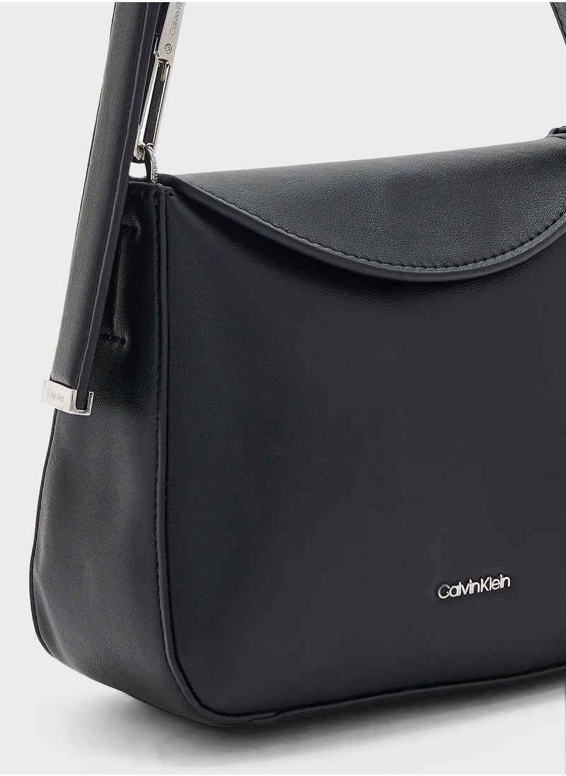 CALVIN KLEIN SOFT SCULPT MINI BAG  - Image 4