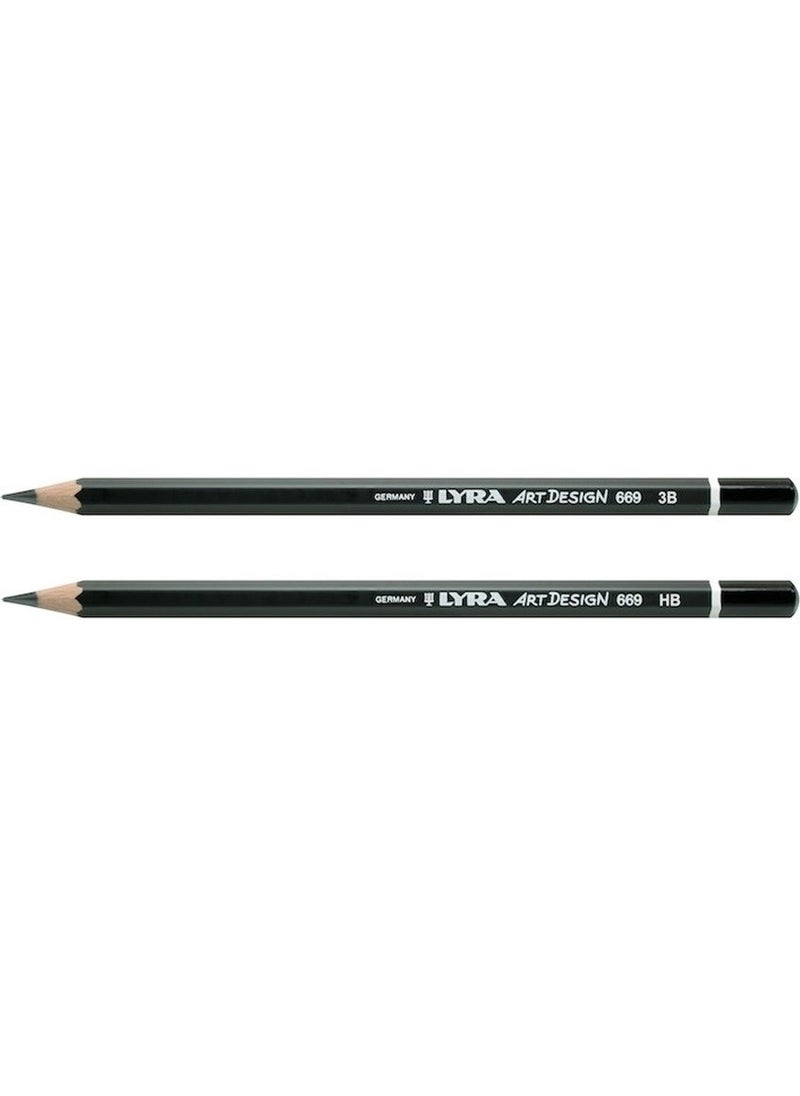 Lyra Art Design Graded Pen Hb-3b 