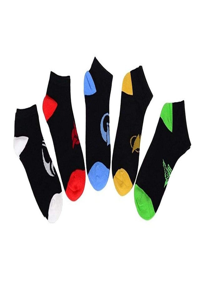 Robe Factory Star Trek: The Next Generation"Races" Men's Ankle Socks 5-Pack - Image 2