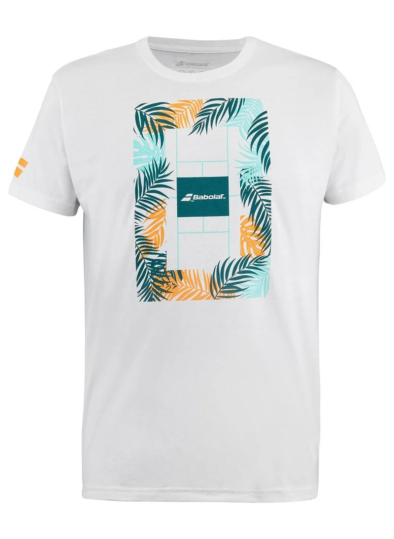 Babolat Babolat Tennis Exercise Message Tee Men, 4Ms24445-1000, (French Brand)