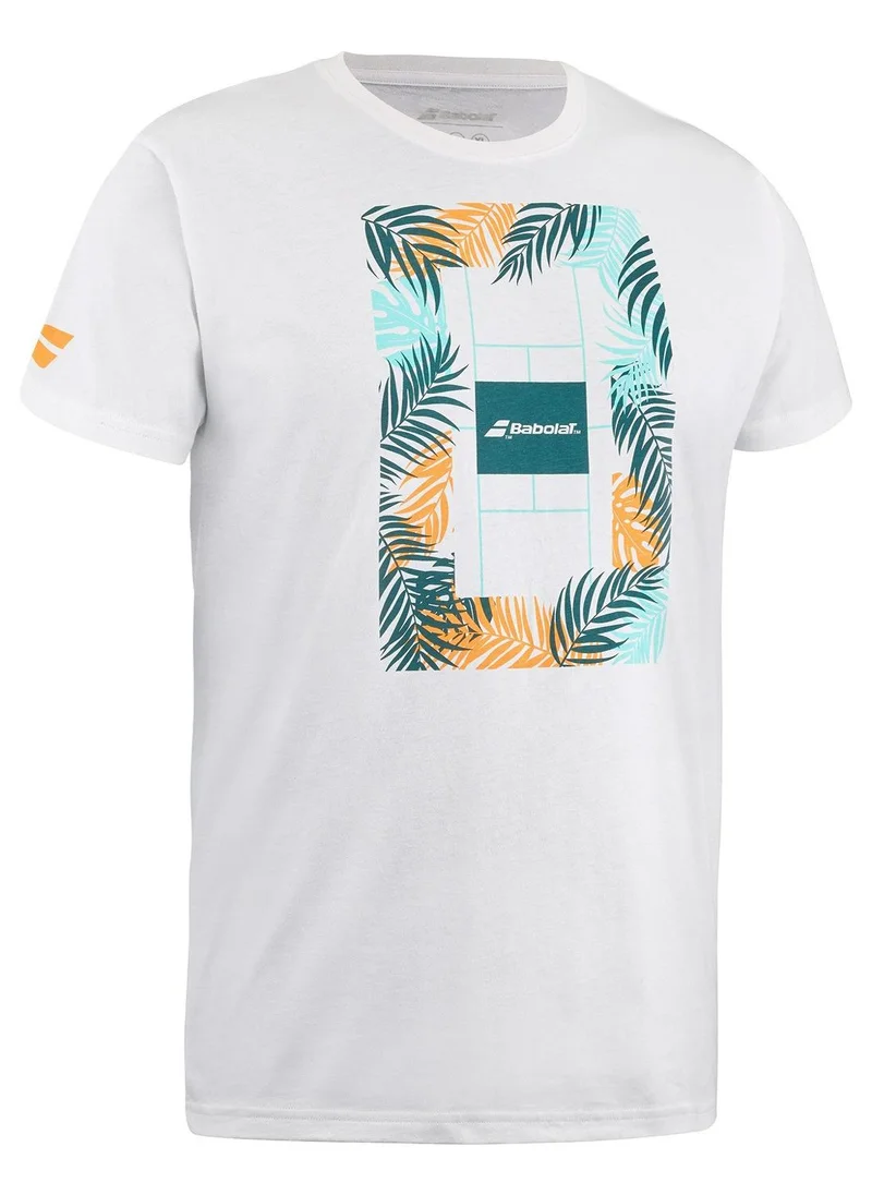 Babolat Babolat Tennis Exercise Message Tee Men, 4Ms24445-1000, (French Brand)