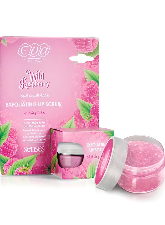 Eva Exfoliating Lip Scrub Raspberry Flavored - Image 1