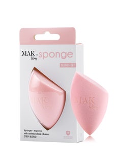 MAK Shiny Professional Makeup Beauty Sponge for Foundation and Makeup Blending, Latex Free Dry & Wet Use for Powder Cream or Liquid Application  - Image 1