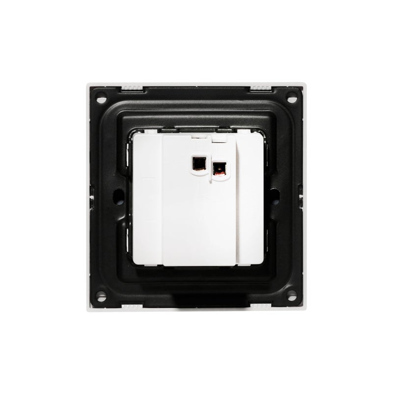Donmarco Door Bell Switch – Ultra Thin Glass, Stylish and Durable Doorbell Control, Modern & Durable, Fire-Resistant Electric Switch, 3-Year Warranty, Wall Switch for Home and Office (Matt White) - Image 4