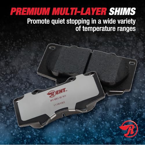 Raybestos Premium Raybestos Element3 EHT™ Replacement Rear Disc Brake Pad Set for Select Mitsubishi Eclipse Cross/Outlander Model Years (EHT2135H) - Image 4