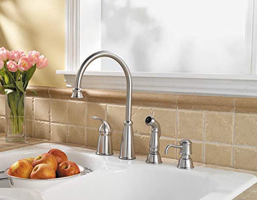 Pfister GT26-4CBC Avalon One-Handle Kitchen Faucet with Side Spray, Chrome - Image 2