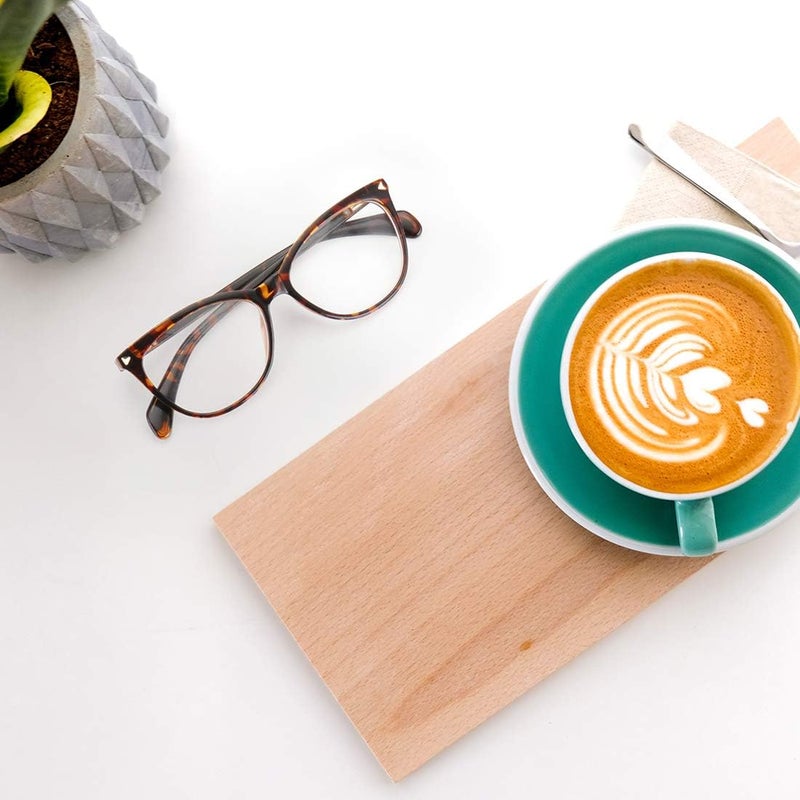 MEETSUN Non Prescription Glasses Frames For Women，Retro Cateye Fake Eyeglasses HD Clear Lens - Image 2