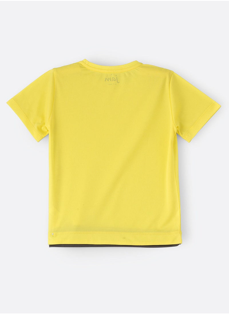 JAM Knit t-shirt with print at front  - Image 2