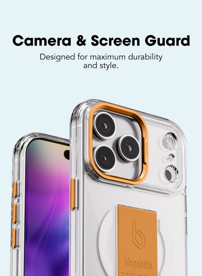blupebble GripFlex MagSafe Case Compatible with iPhone 17 Pro Max – Shockproof Slim Protective Cover - Image 2