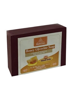 Khadi Pure Herbal Honey Glycerin Soap 125 G  - Image 1