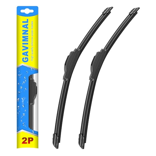 Gavimnal 2622 Silicone Wiper Blades Replacement For Toyota Venza 20092015 Honda Civic 4door 20062015 Odyssey 20052025 Lexus RX350 20072015AllSeason Front Windshield Wiper BladesSet of 2 - Image 1