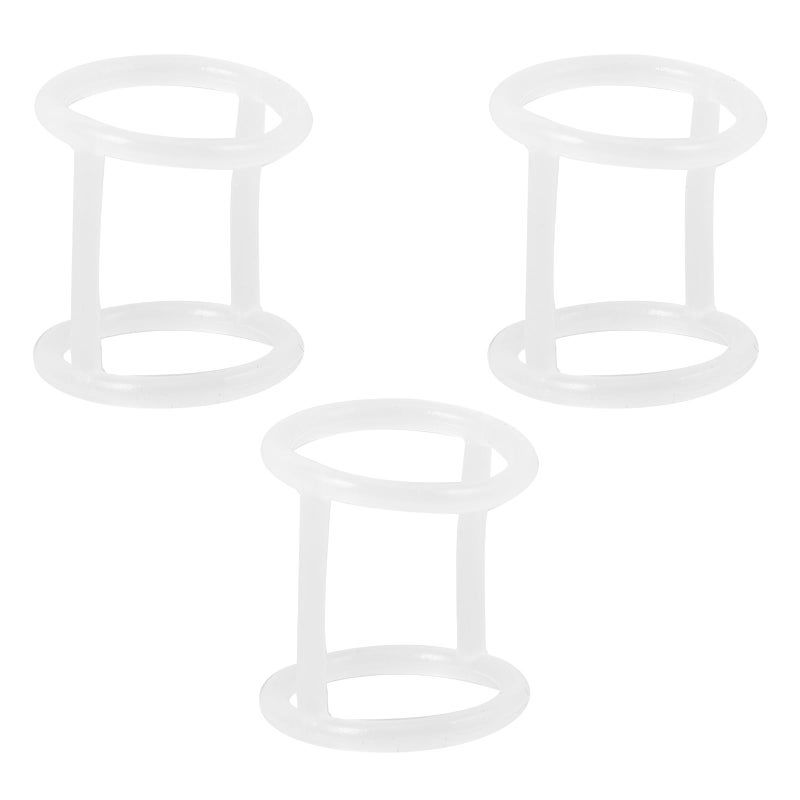 Hemoton Ice Cream Machine Seal Ring 3Pack HShaped Sealing Gaskets Compatible with Ice Cream Machine Middle Rod Parts for Home Kitchen Use