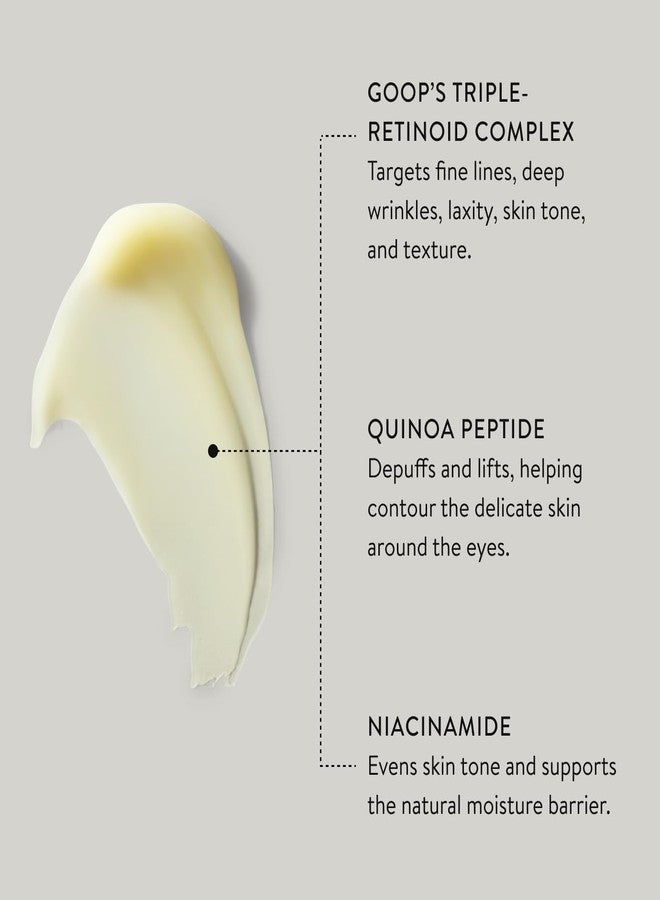 goop Beauty 3x Retinol Eye Lift Serum | Fine Lines and Wrinkles Treatment | 0.5 fl oz - Image 5