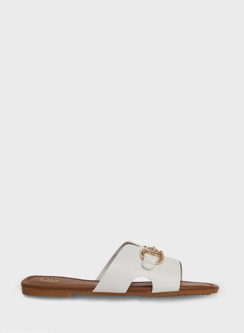 ELLA Ladies Flat Sandal  - Image 1