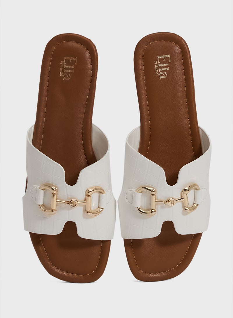 ELLA Ladies Flat Sandal  - Image 4