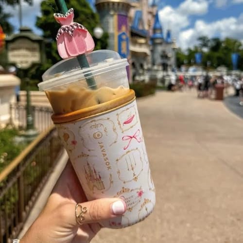Sok It JavaSok Iced Coffee Cold Soda Insulated Neoprene Cup Sleeve Happily Ever After Medium 2228oz - Image 3