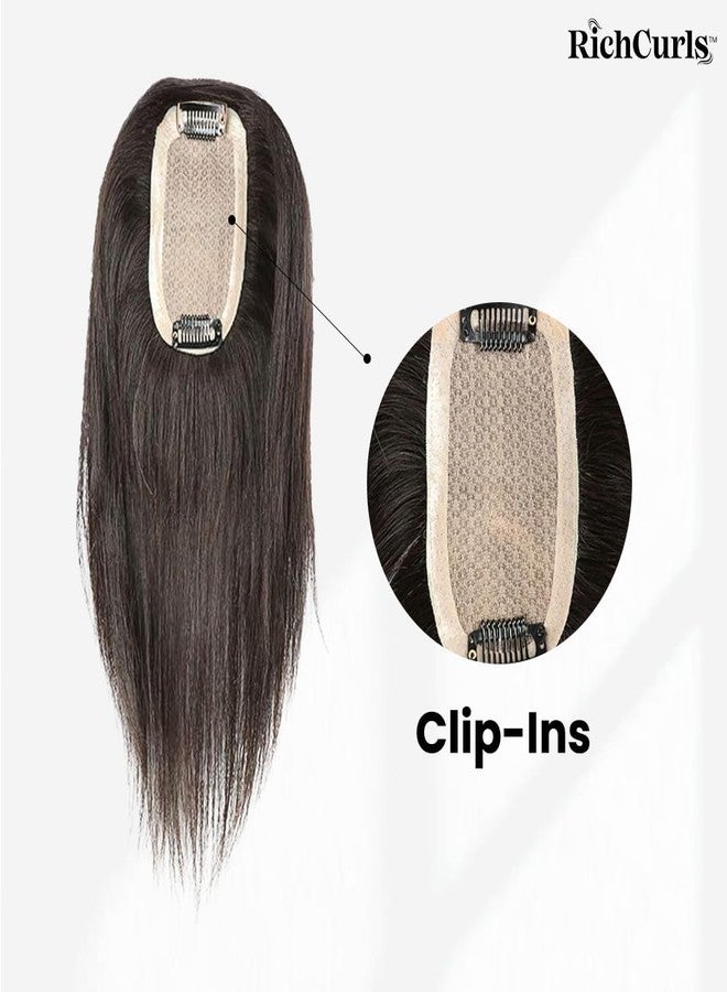 وصلات شعر RichCurls للنساء ذوات الشعر الخفيف | حلول للشعر الخفيف، تغطية طبيعية لفروة الرأس، زيادة كثافة الشعر، وقطع شعر ذات مظهر واقعي - Image 4