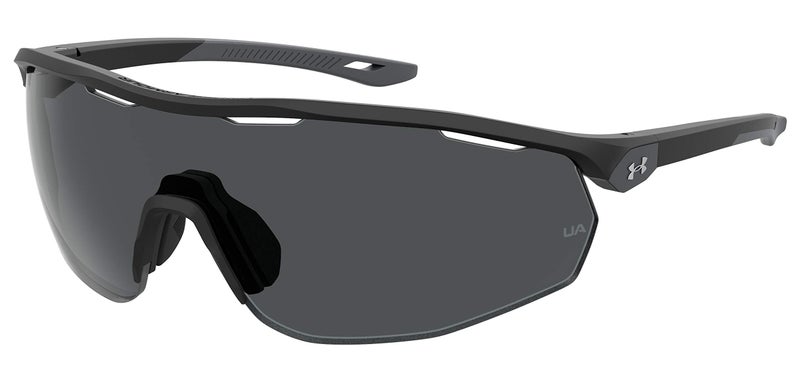 UNDER ARMOUR نظارات شمسية للرجال من أندر أرمور طراز Ua 0003/G/S، أسود غير لامع/رمادي، 99مم 1مم أمريكي - Image 5