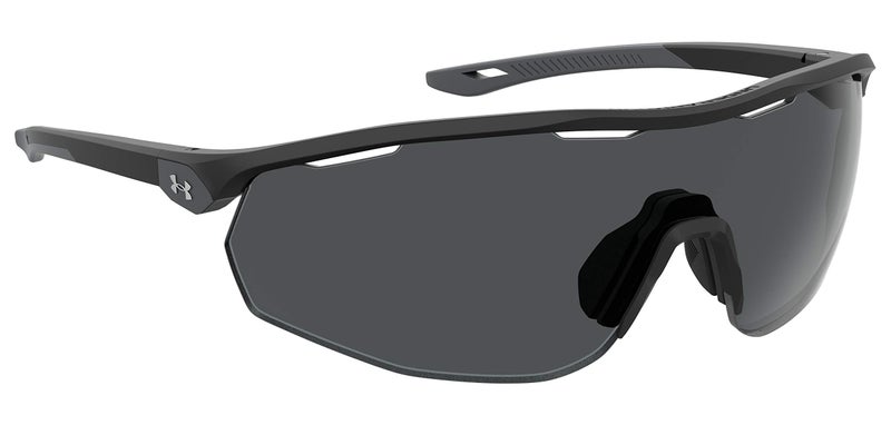 UNDER ARMOUR نظارات شمسية للرجال من أندر أرمور طراز Ua 0003/G/S، أسود غير لامع/رمادي، 99مم 1مم أمريكي - Image 2