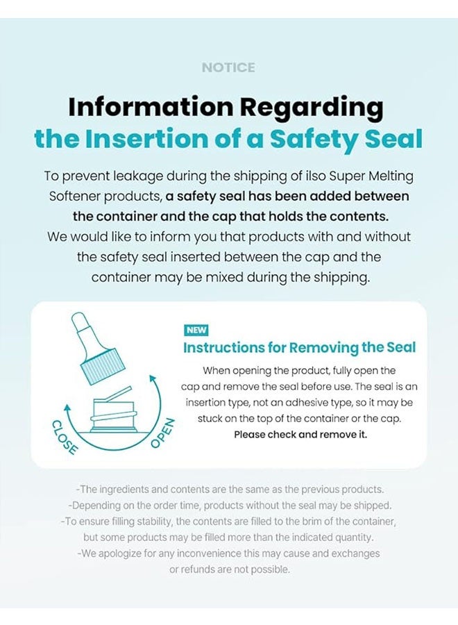 ilso Super Melting Sebum Softener 150g, Sebum Remove Complex Centella Asiatica Extract, Carica Papaya Fruit Extract, Blackhead Remove, Melting Sebum Softener, Pores Cleanses - Image 4