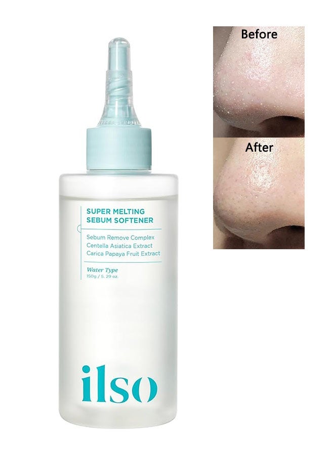 ilso Super Melting Sebum Softener 150g, Sebum Remove Complex Centella Asiatica Extract, Carica Papaya Fruit Extract, Blackhead Remove, Melting Sebum Softener, Pores Cleanses - Image 1