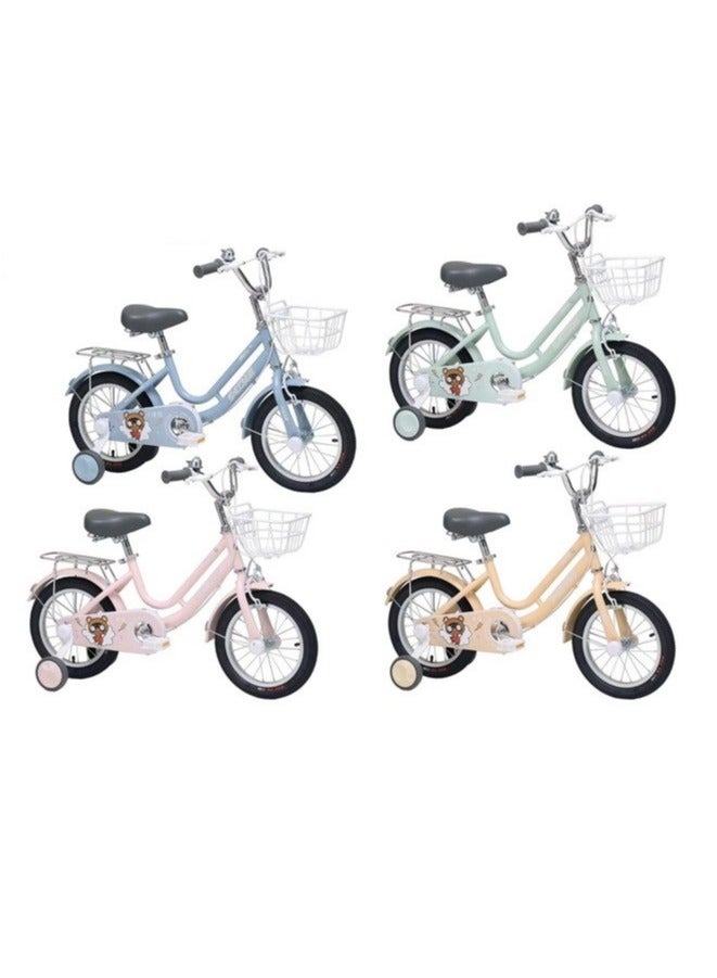 BABYCARA Kids Bike 12/14/16 Inch Assorted Cycling Removable Stabilizers Steel Frame with Basket and Air Tire  - Image 3