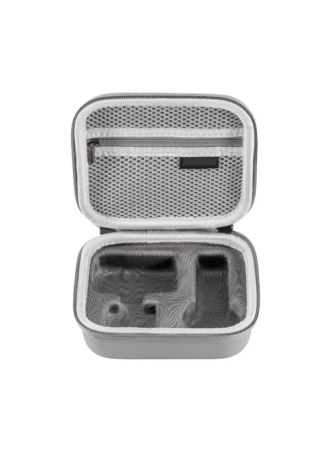 Travel Case for Insta360 Go Ultra, Waterproof PU Storage Bag Carrying Case Portable Organizer Protective Box with Carabiner and Wrist Strap for Insta360 Go Ultra Standard Bundle - Image 2