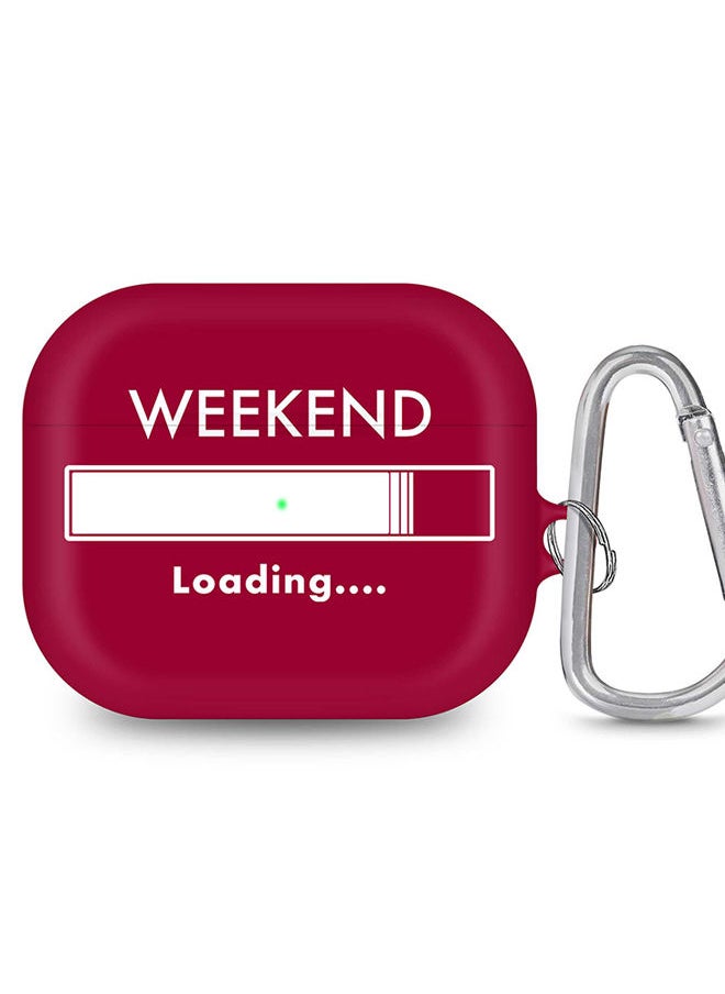 Stylizedd StylePods Case for Airpods 3rd Gen Case With Anti-Lost Keychain - Weekend loading  - Image 1