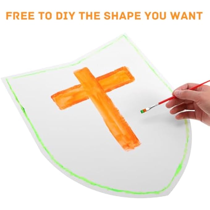 DIY SIGN SET FOR CHILDREN 43 2 X 33 CM PAPER SIGNS PAPER LIGHTWEIGHT FOR CRAFTS BLANK SIGNS FOR SCHOOL KNIGHTS CRAFTS PLAY CASTLE PARTY - Image 4