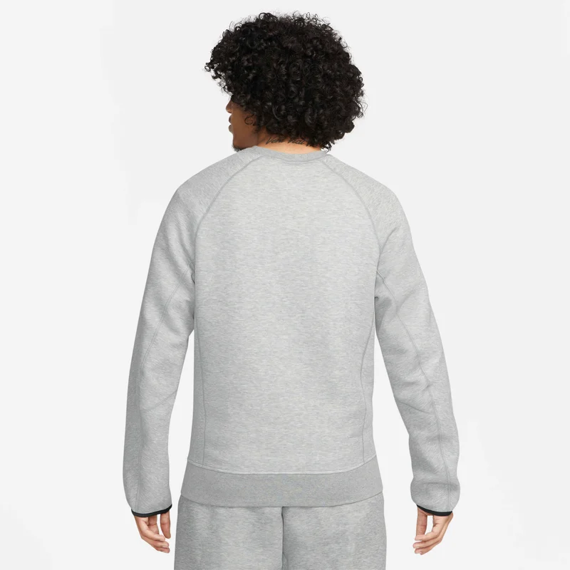 Nike Grey Men's Sportswear Tech Fleece Crew for Men | Best Price UAE