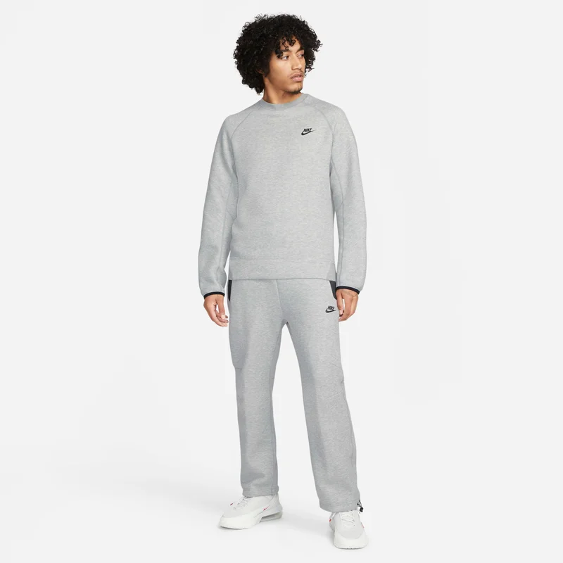 Nike Grey Men's Sportswear Tech Fleece Crew for Men | Best Price UAE