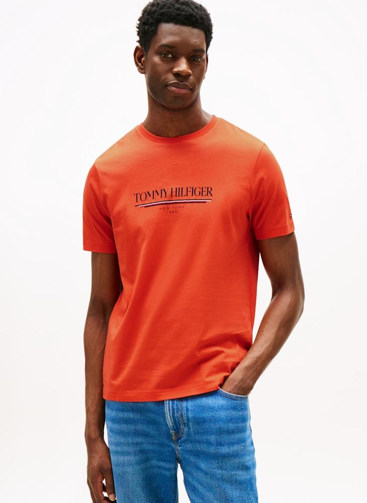 TOMMY HILFIGER Regular Fit Short Sleeve T-Shirt - Image 1