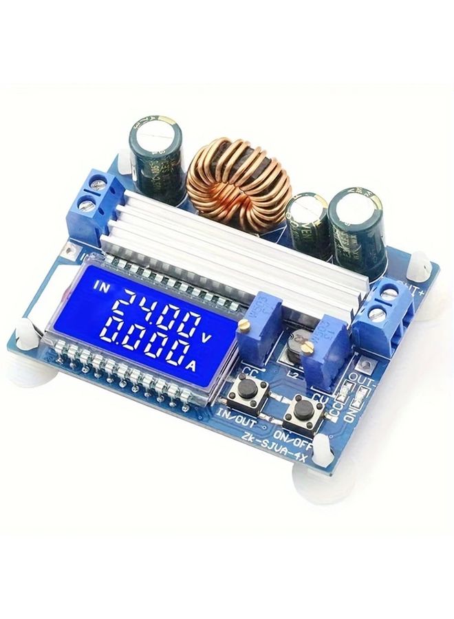 35W DC DC محول باك-بوست 5.5-30V إلى 0.5-30V مع شاشة LCD علبة معدنية 1 قطعة - Image 2